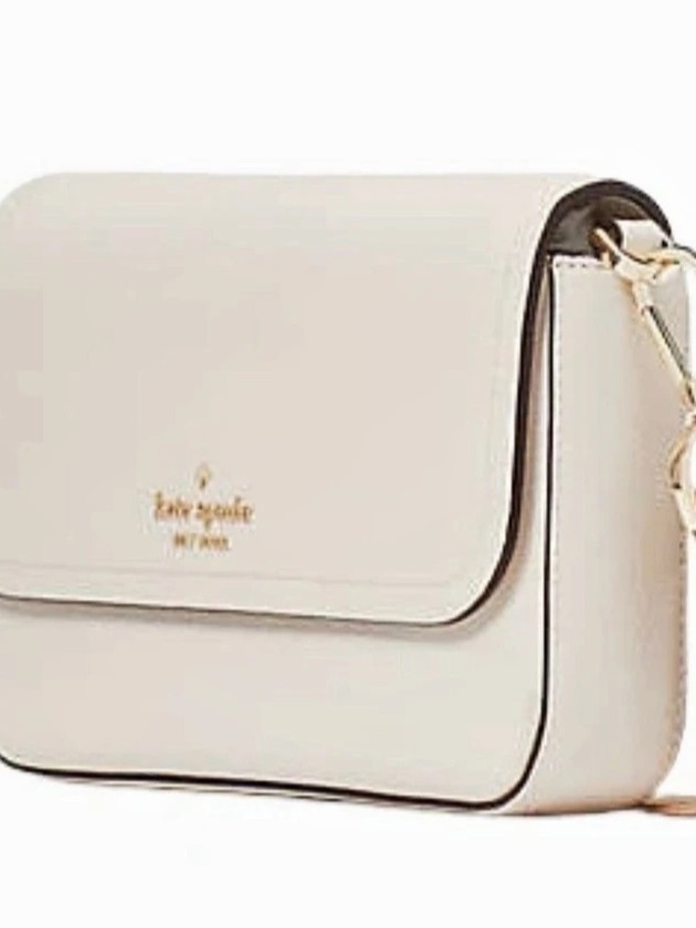 Kate Spade Crossbody Bag in White & Brown NOWT - Picture 2 of 5